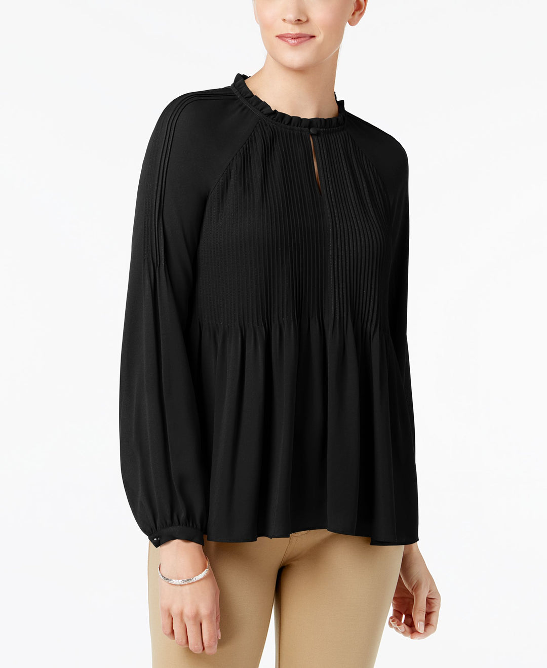 Charter Club Pleated Top