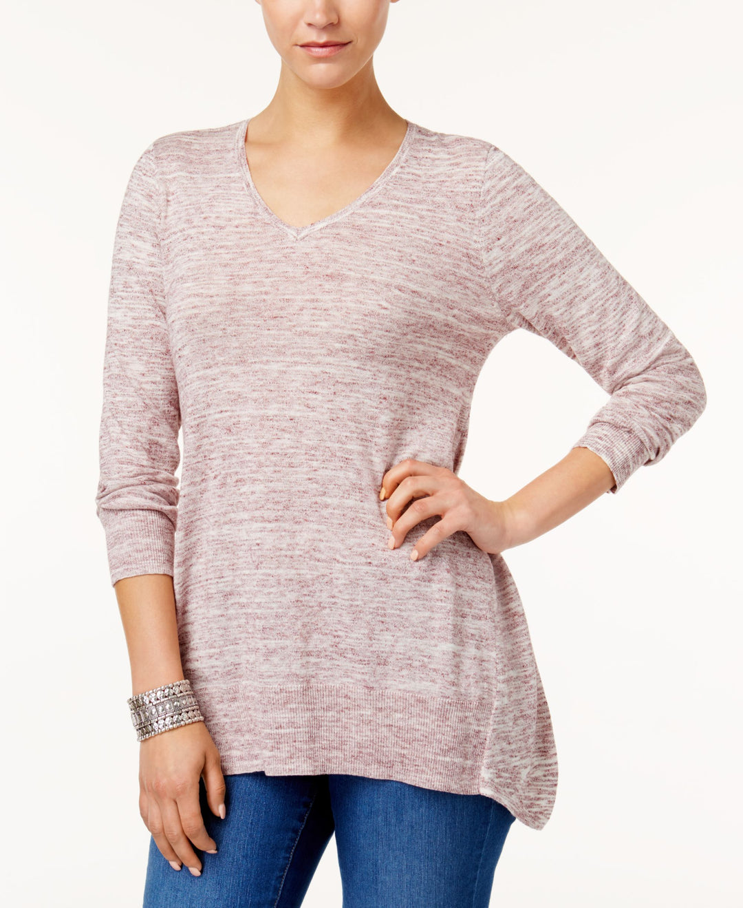 Spacedyed Tunic Sweater