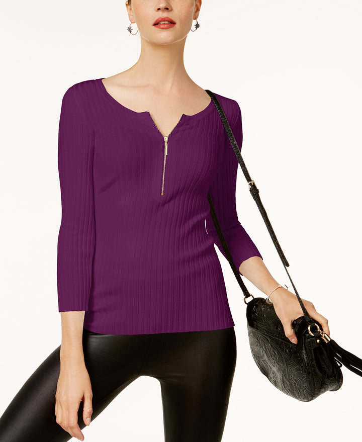 Zip Front Sweater