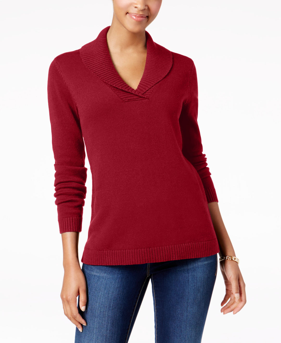 Charter Club Shawl Collar Sweater