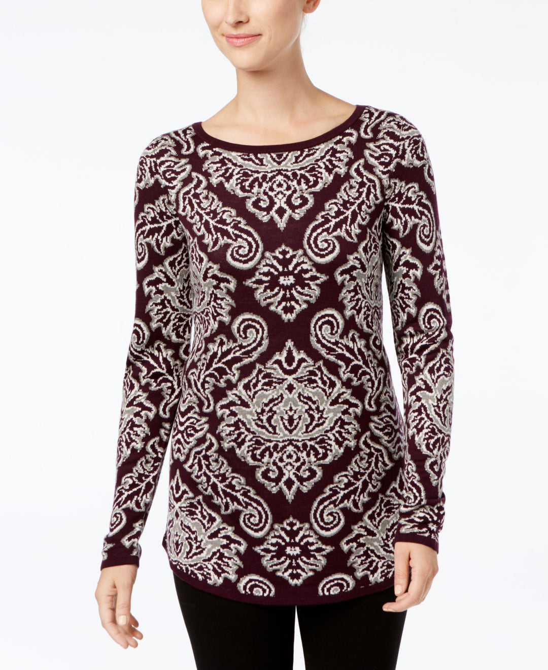 Charter Club Jacquard Sweater