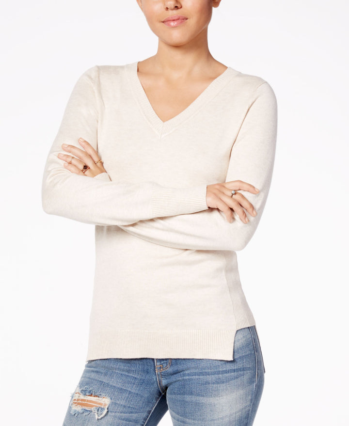 Juniors' Step-Hem Sweater