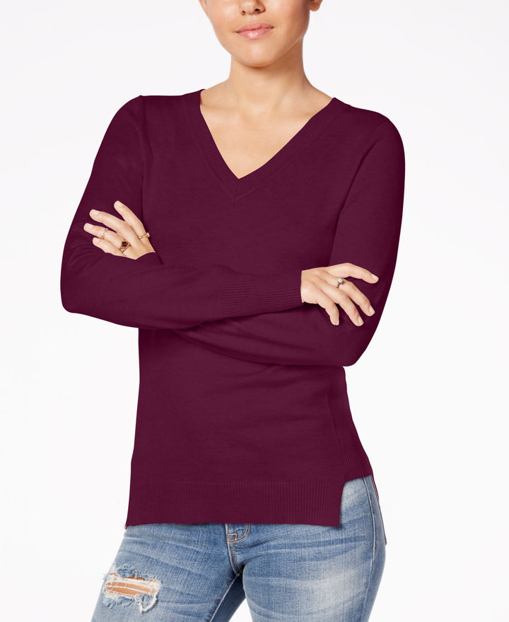 Juniors' Step-Hem Sweater