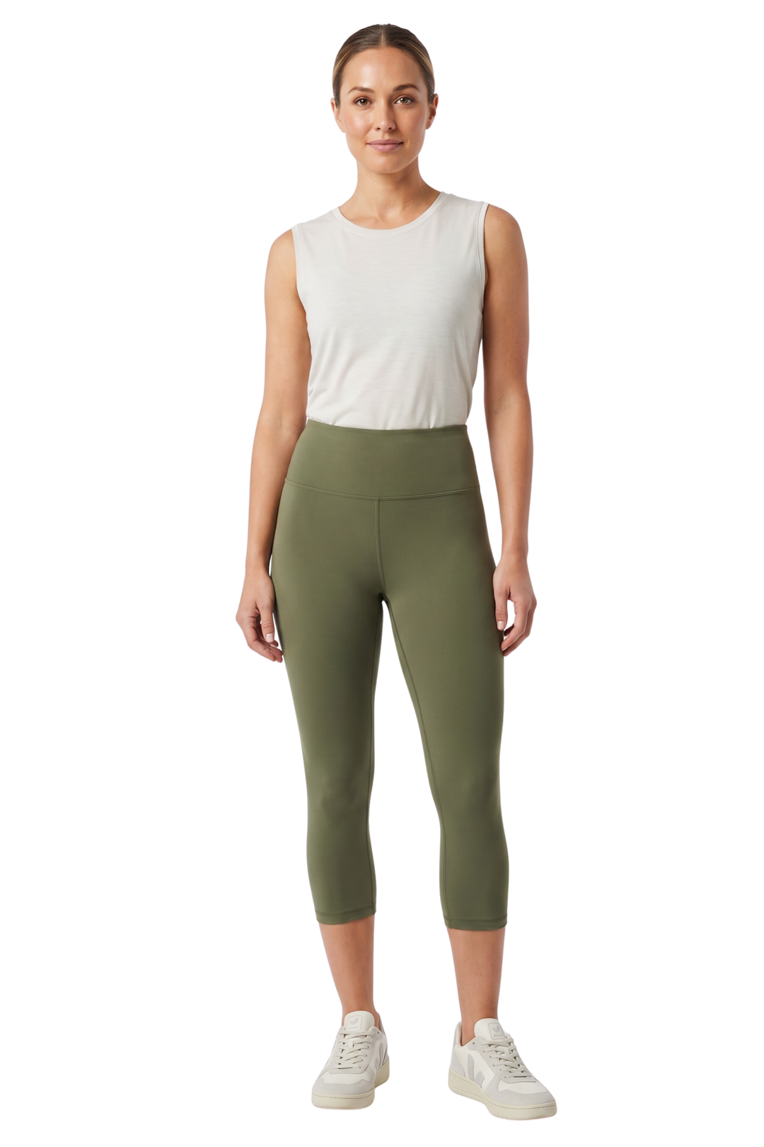 Buttery Smooth Basic Solid High Waisted Capris - 3 Inch - New Mix