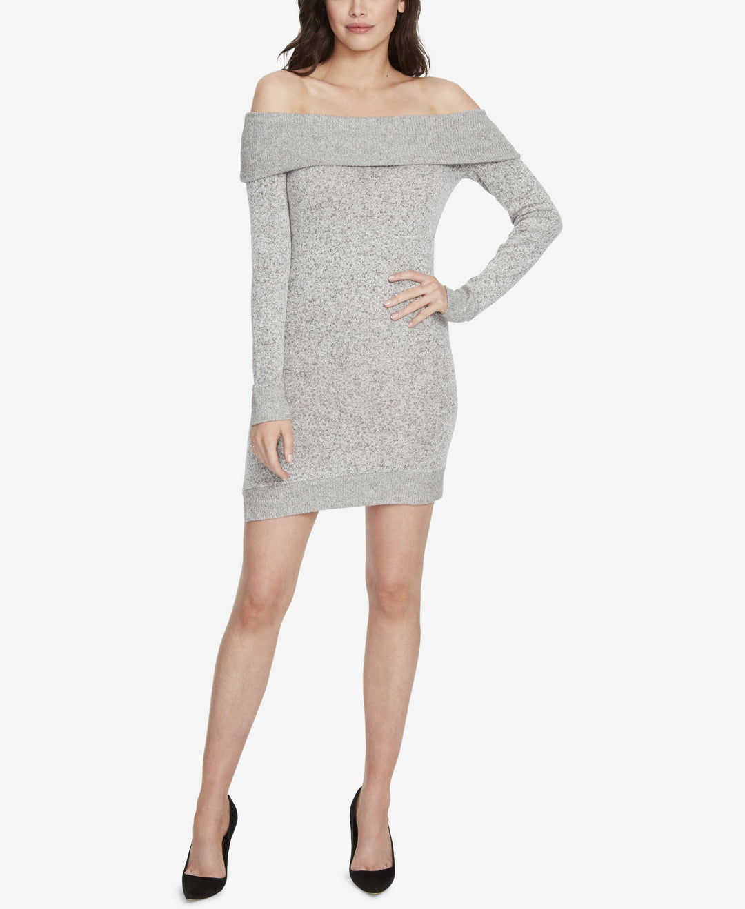 William Rast Kennedy Off The Shoulder Sweater Dress