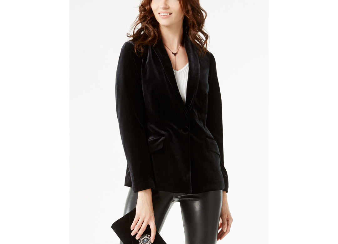 Petite Velvet Blazer