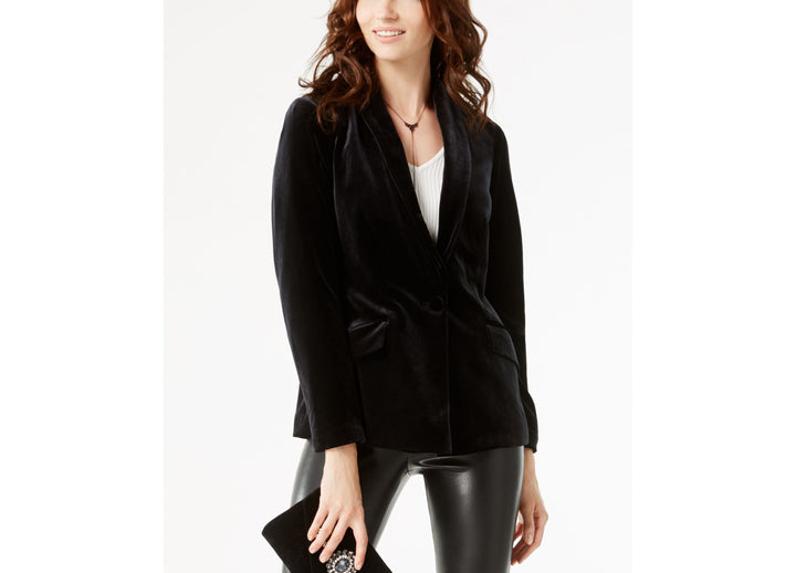 Petite Velvet Blazer