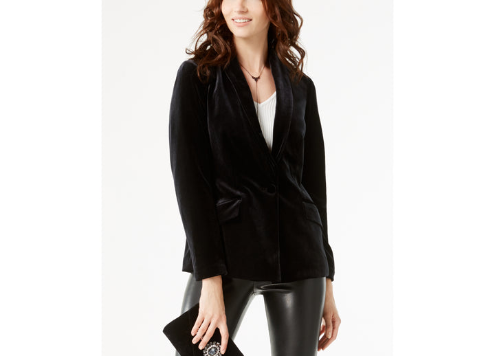 Petite Velvet Blazer