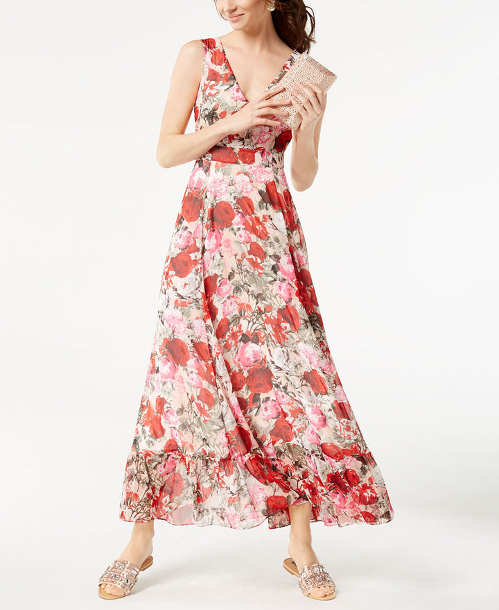 INC International Concepts Floral Print Maxi Dress