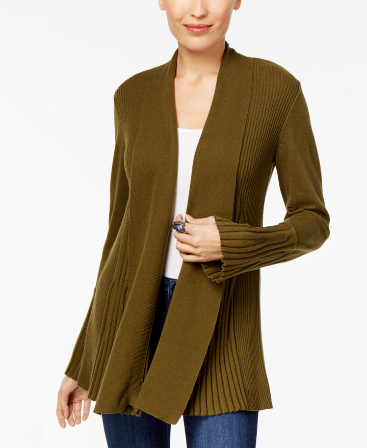 Style & Co Open Front Cardigan
