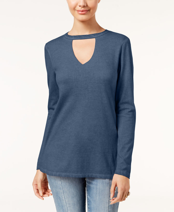 Juniors' Choker-Neck Tunic