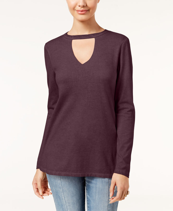 Juniors' Choker-Neck Tunic