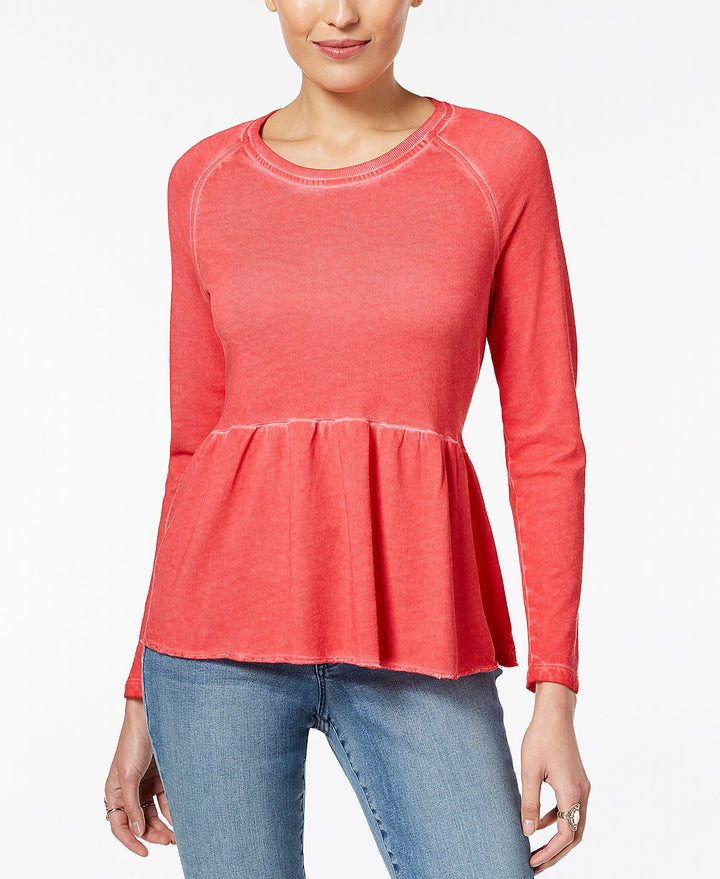 Peplum Flounce Top