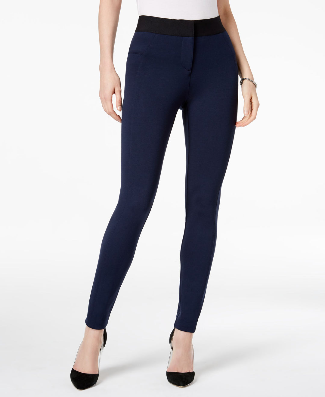 Style & Co Mid Rise Ponte Knit Leggings