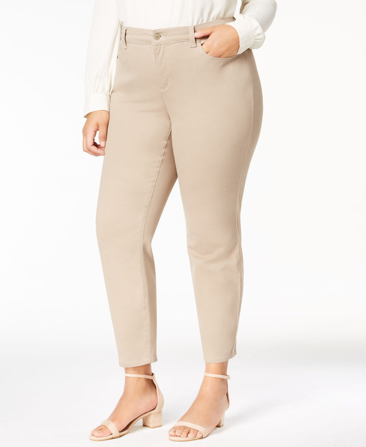 Charter Club Plus Size Bristol Tummy Control Ankle Jeans