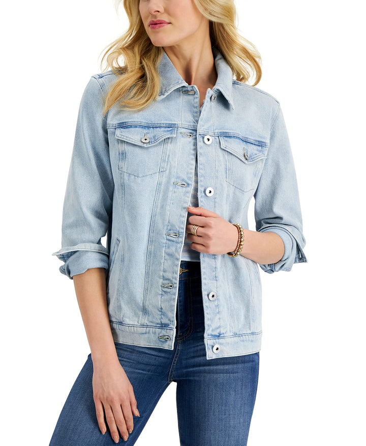 Style & Co Denim Trucker Jacket