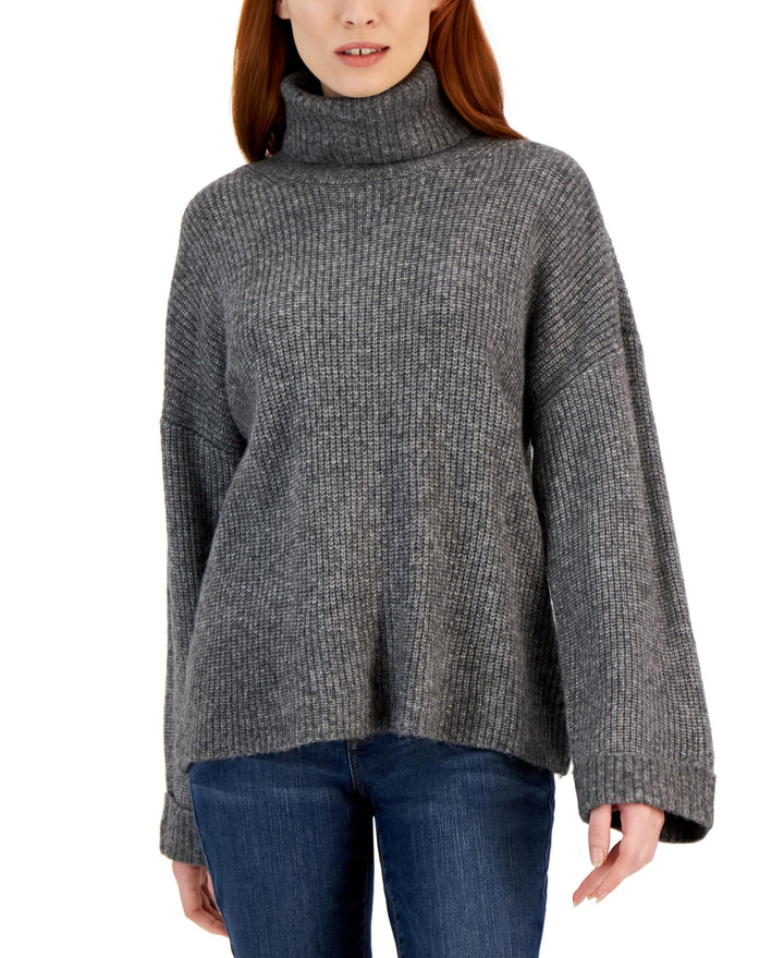 Women's Easy Pull-On Cowlneck Sweater