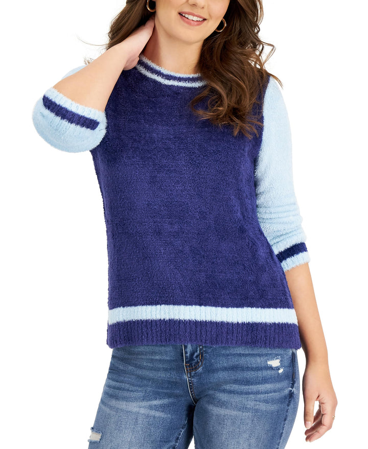 Style & Co Colorblocked Sweater
