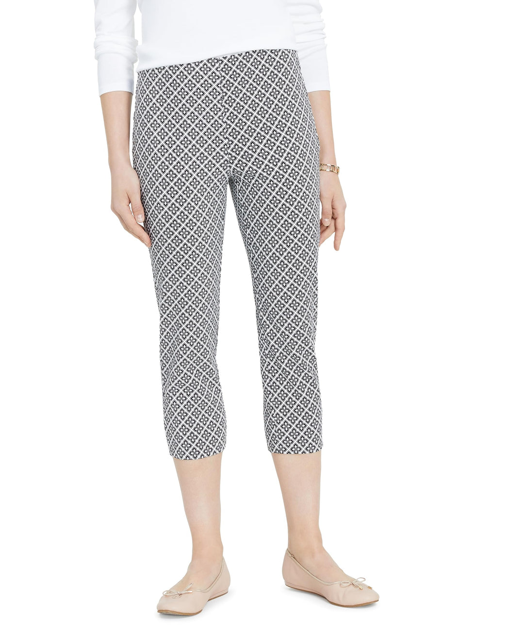Charter Club Petite Tummy Control Capri Pants