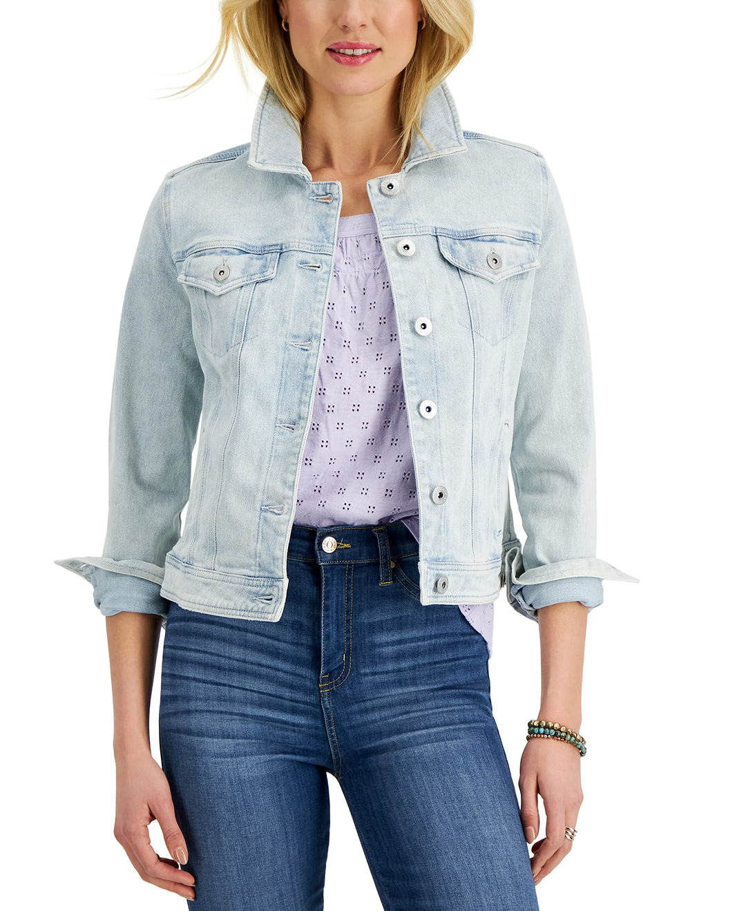 Style & Co Classic Denim Jacket