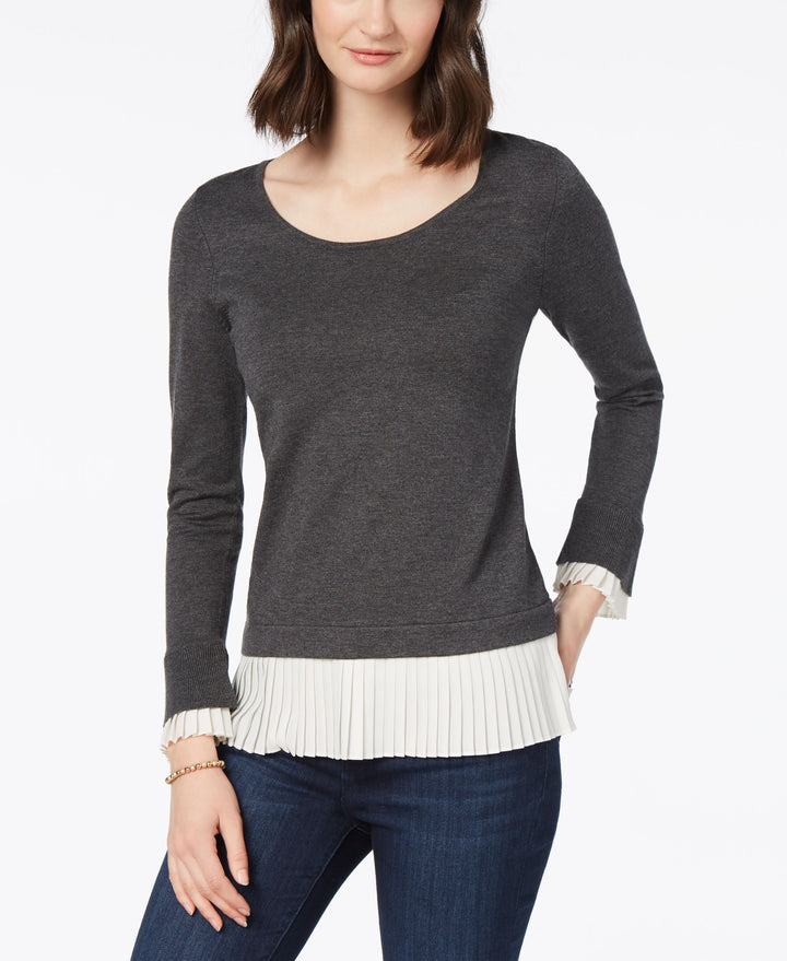 Charter Club Layered Look Sweater