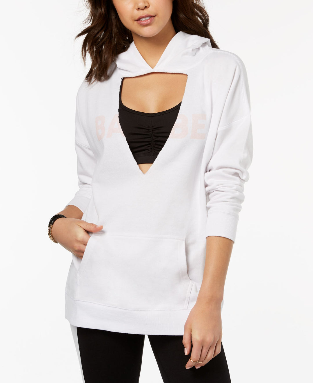 Material Girl Active Juniors Cutout Graphic Hoodie