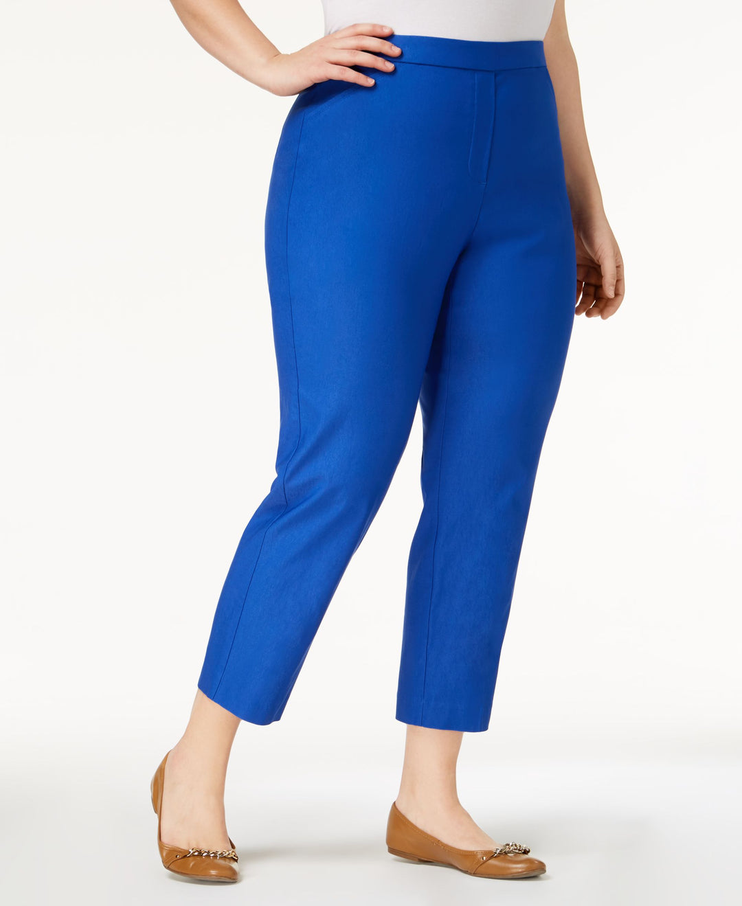 Alfred Dunner Plus Size Upper East Side Pull On Straight Leg Pants