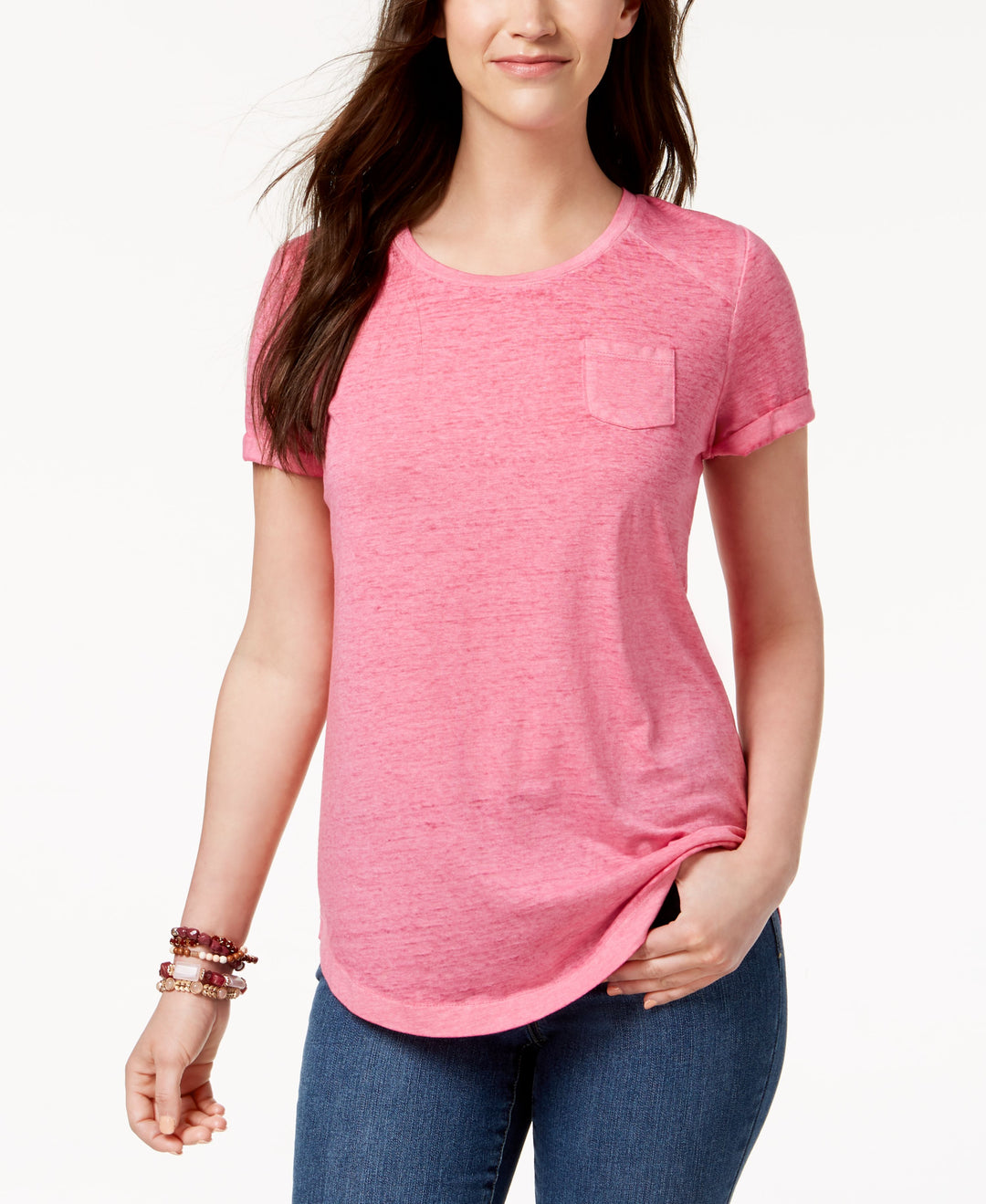 Style & Co Burnout T-Shirt