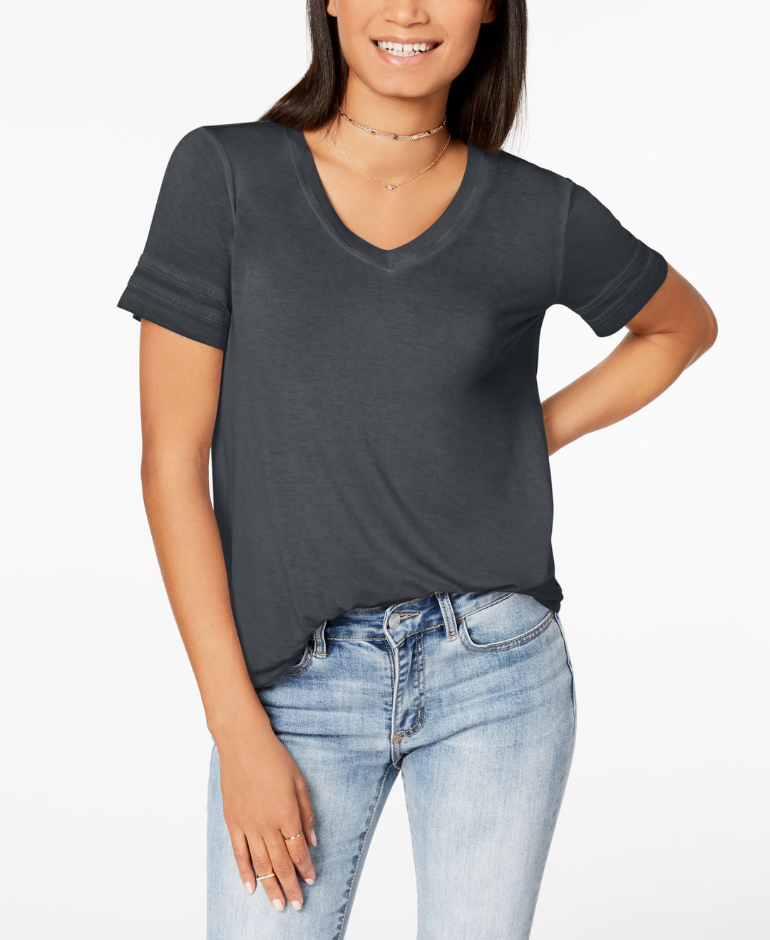 Hippie Rose Juniors Football T-Shirt