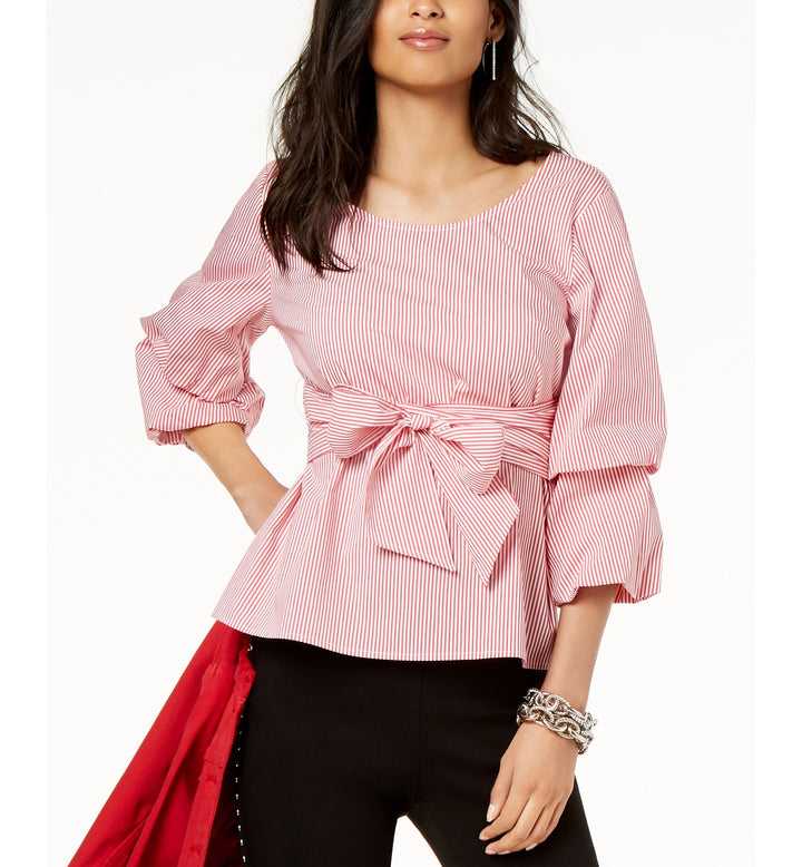 Striped Tiered Sleeve Shirt