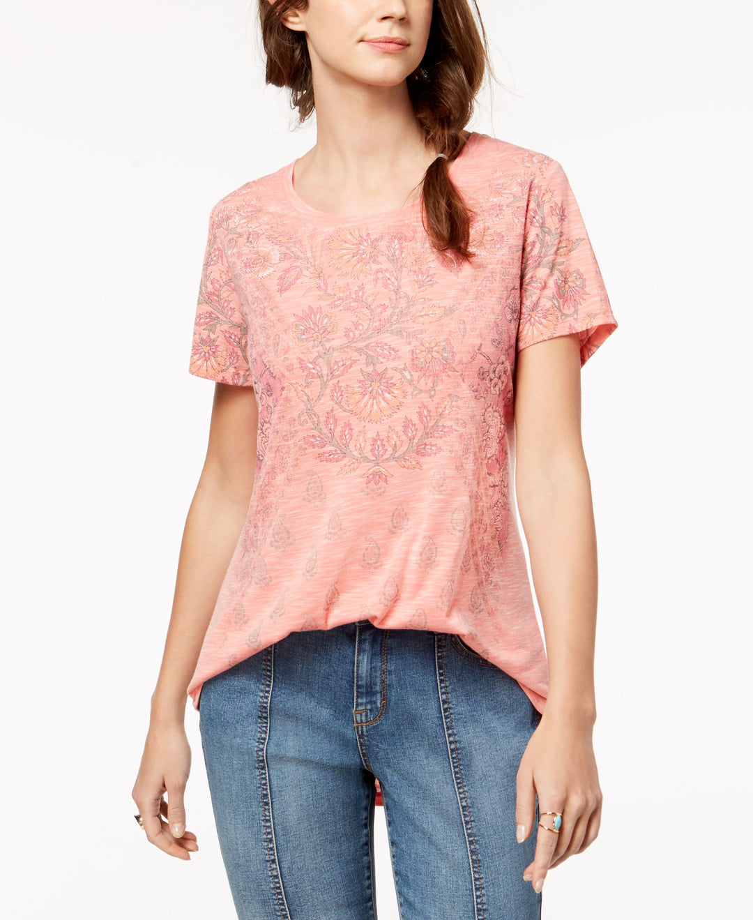 Style & Co Petite Printed T-Shirt