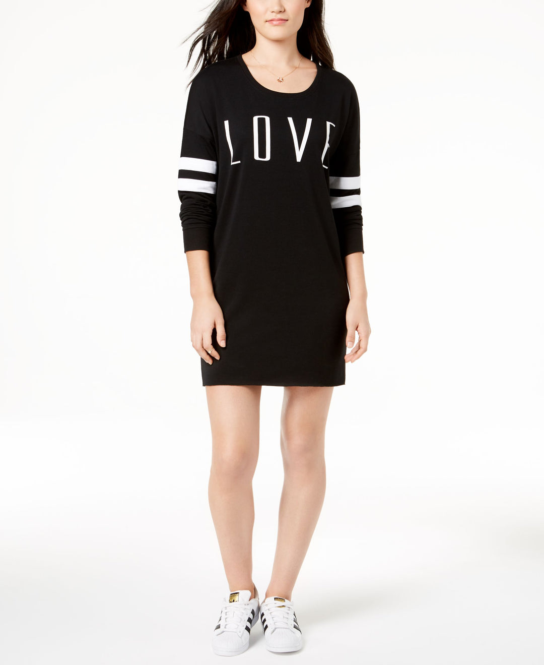 Material Girl Active Juniors Love Graphic Print Dress