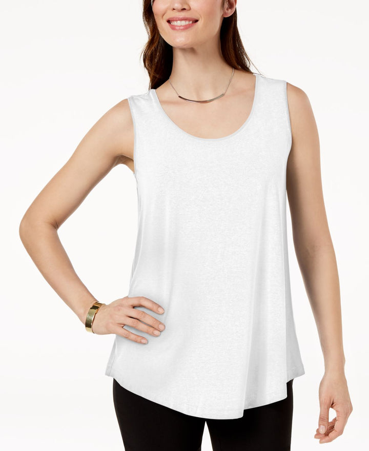 Petite Scoop-Neck Tank Top