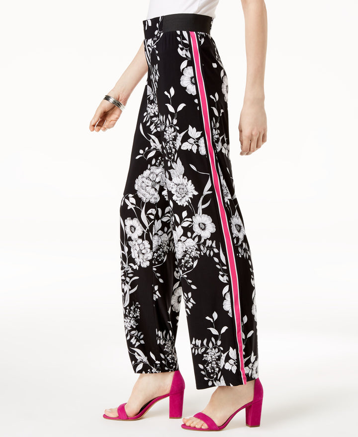 Side Stripe Palazzo Pants