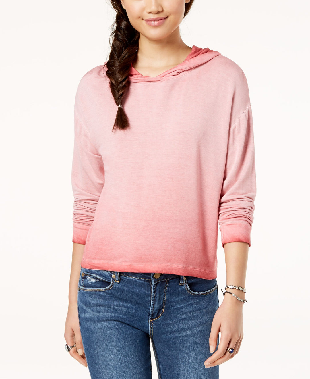 Hippie Rose Juniors Ombre Hoodie