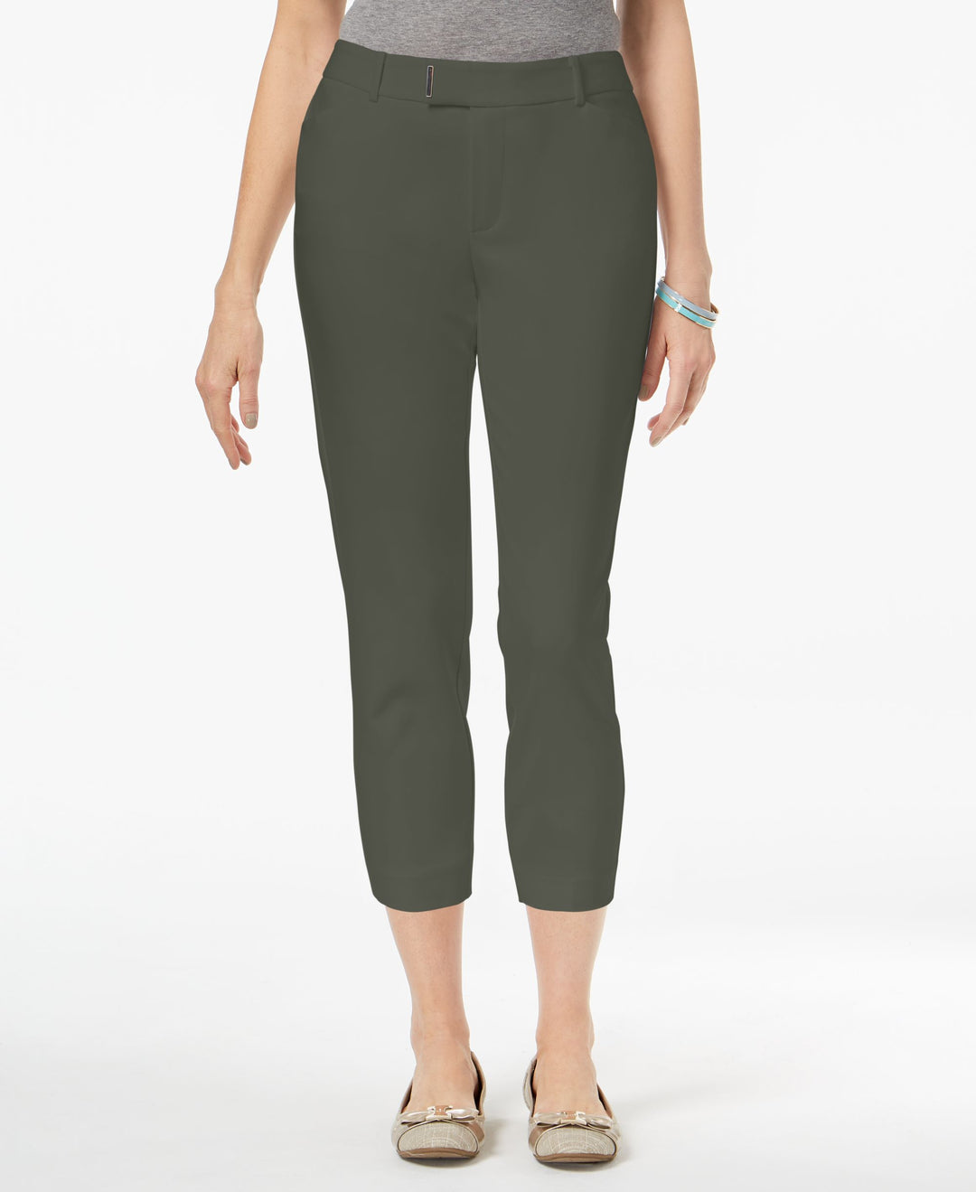 Charter Club Embellished Cropped Pants