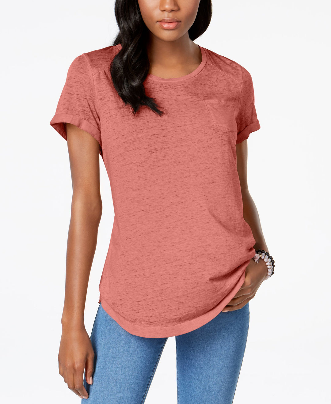 Style & Co Burnout T-Shirt