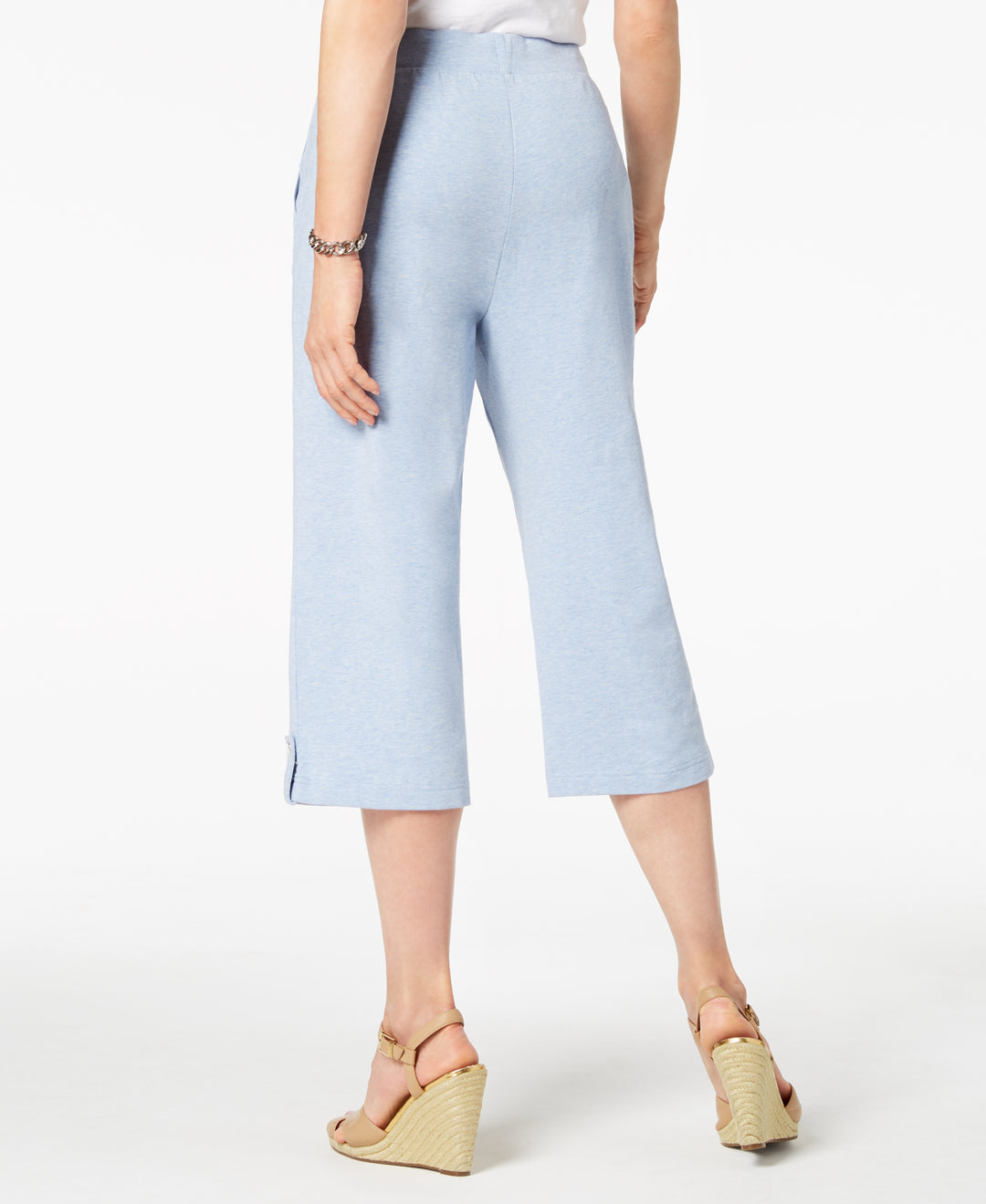 Karen Scott French Terry Capri Pants