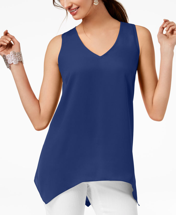 Petite Handkerchief Hem Top