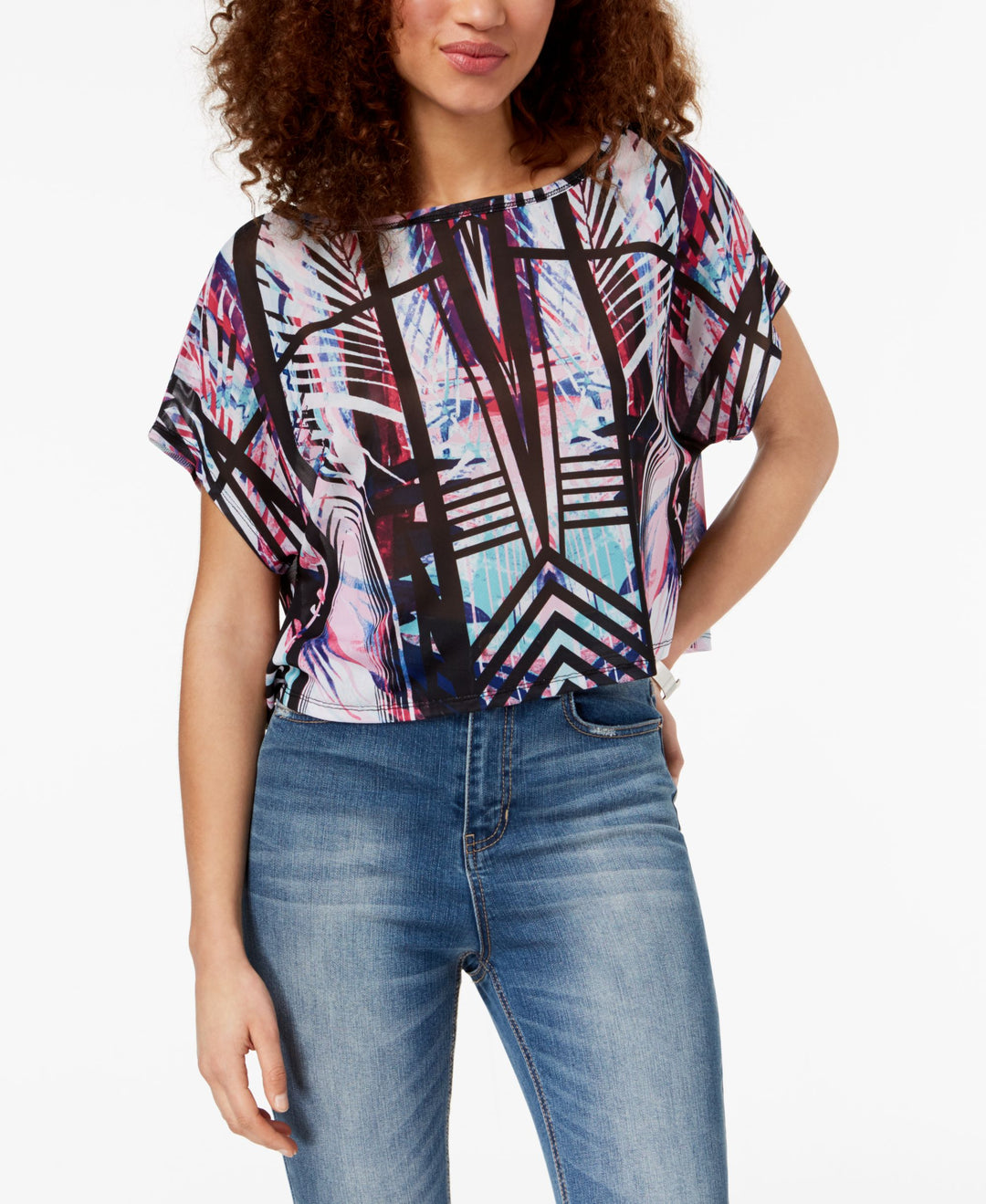 Material Girl Juniors Printed Top