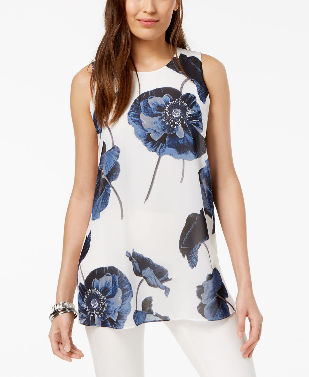 Alfani Floral Print Top