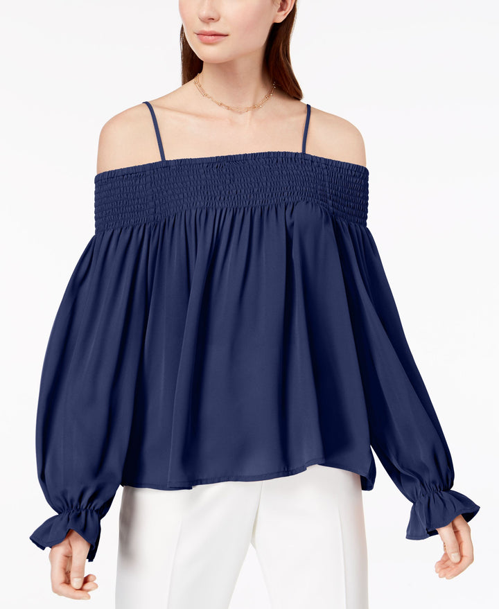 By Ikeddi Juniors' Smocked Off-The-Shoulder Top