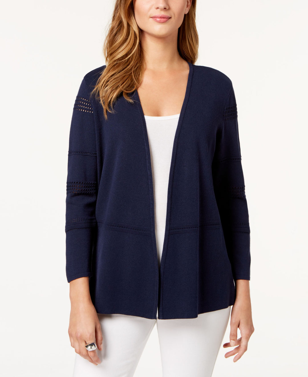 Charter Club Pointelle Cardigan