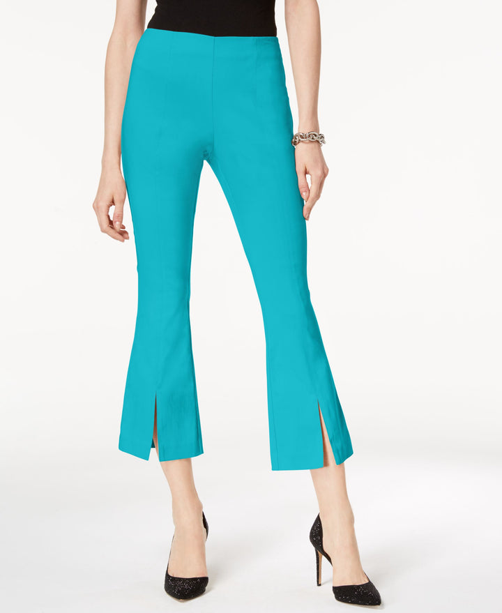 Cropped Split Hem Pants