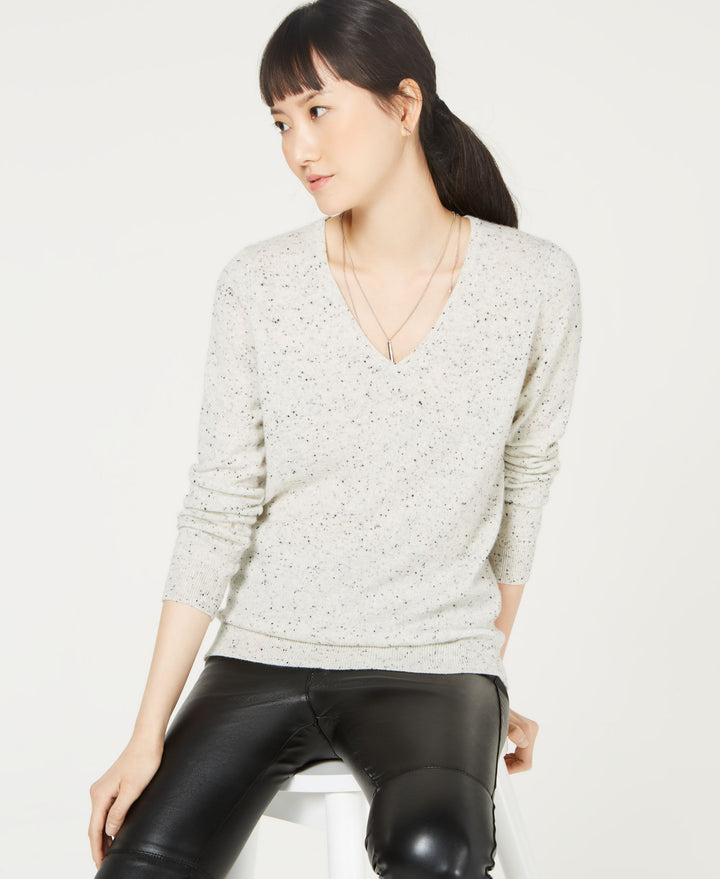 Charter Club Pure Cashmere V Neck Sweater