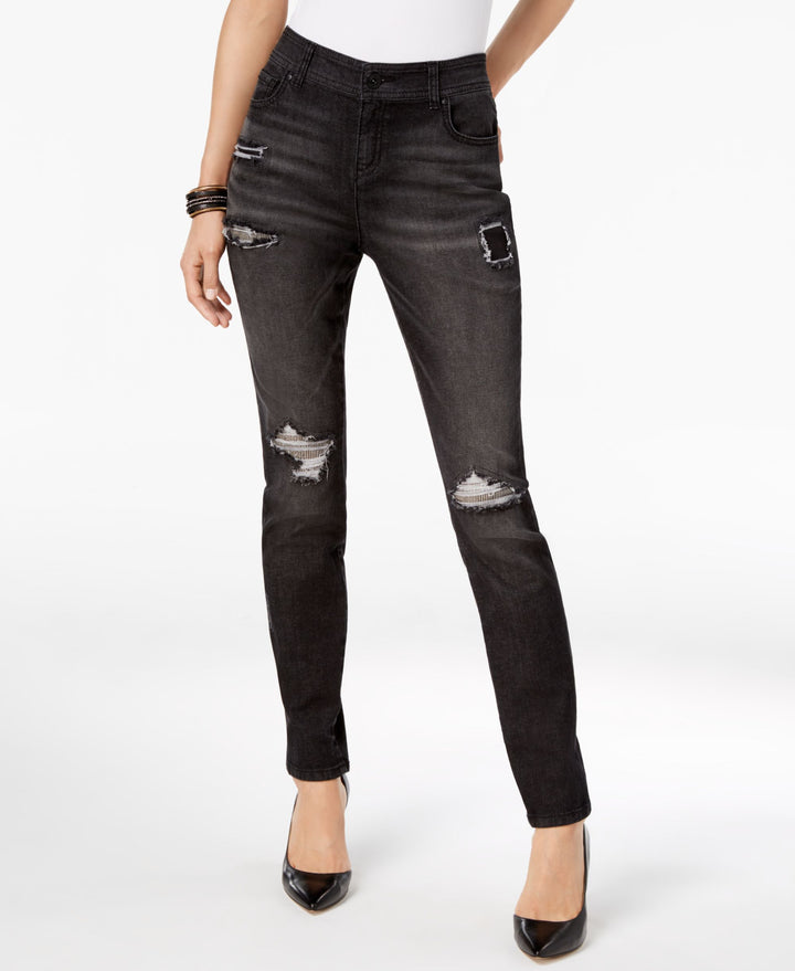 Rip Repair Skinny Jeans
