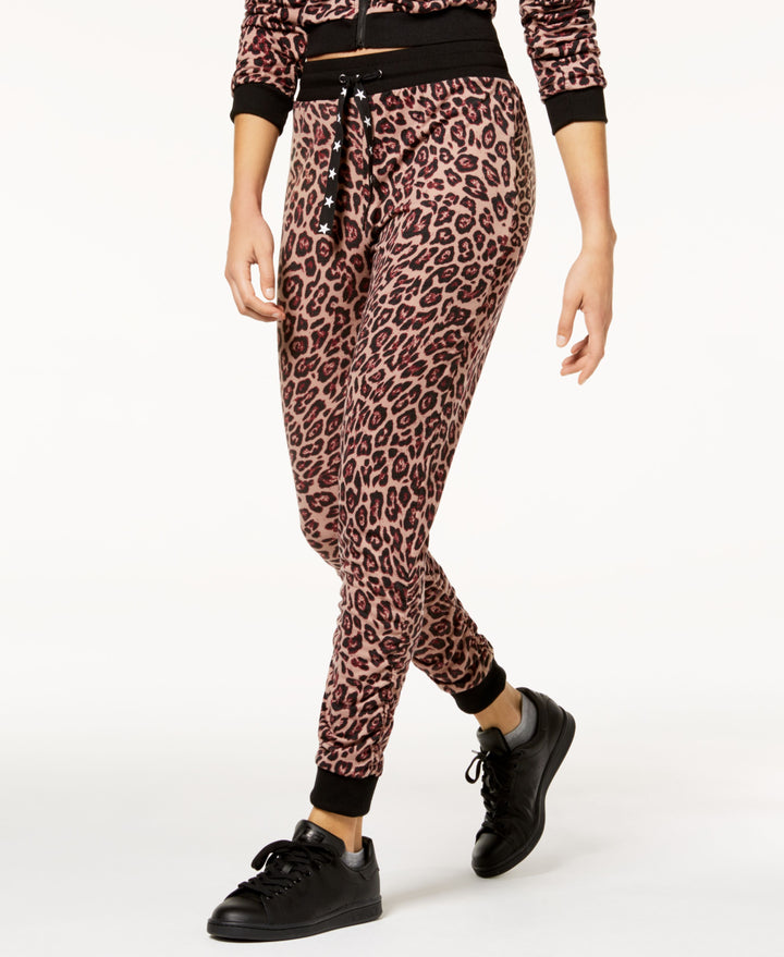 Juniors' Ruched-Leg Jogger Pants