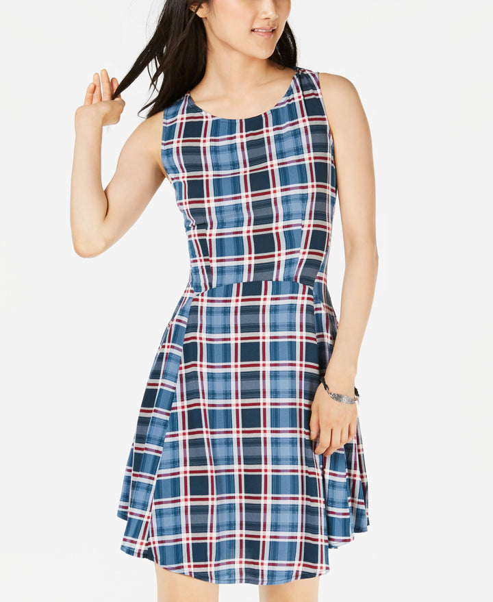 Be Bop Juniors Printed A Line Dress