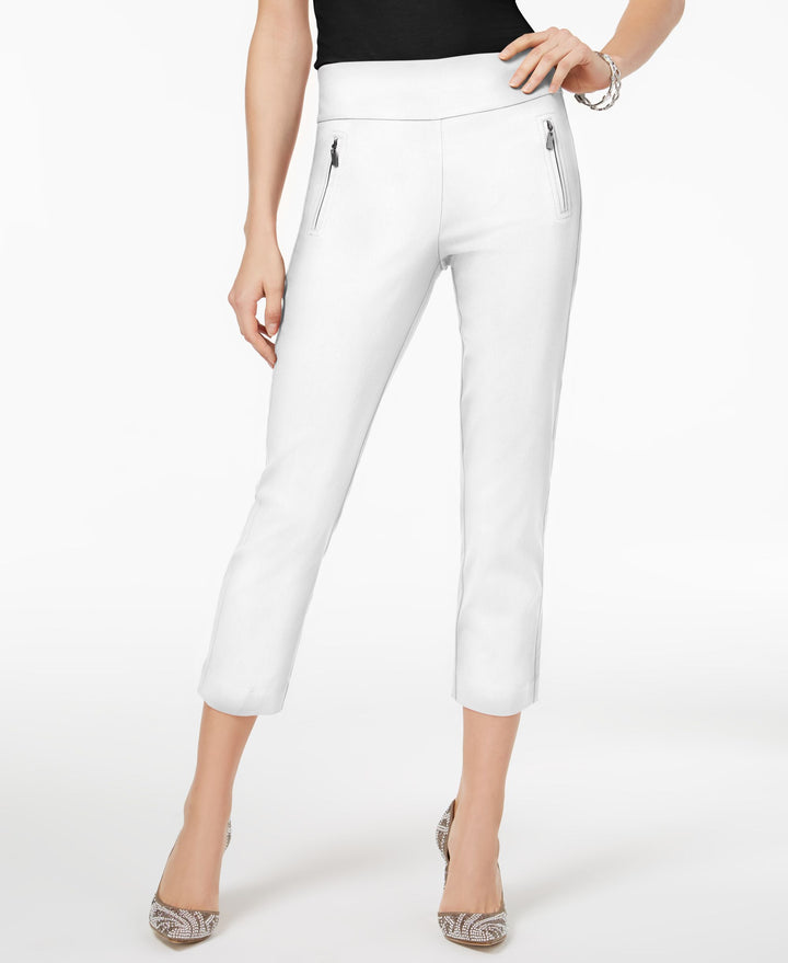Cropped Straight Leg Pants