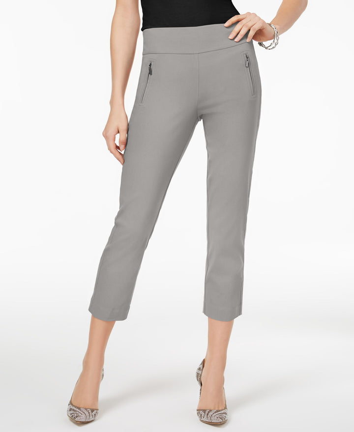 Cropped Straight Leg Pants